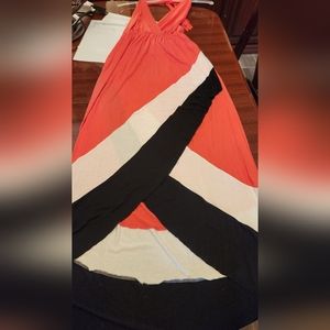 Cute Split Skirt Maxi Dress
